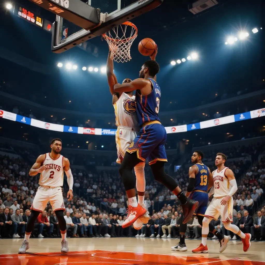 nba-dunk-golden-hour